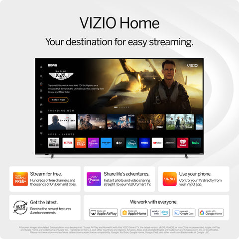 VIZIO 24" Class D-Series FHD LED Smart TV D24f-J09