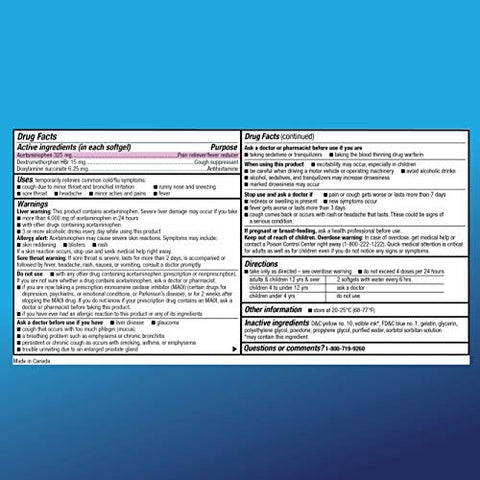 Amazon Cold & Flu -BB 7/2026 -5 pack