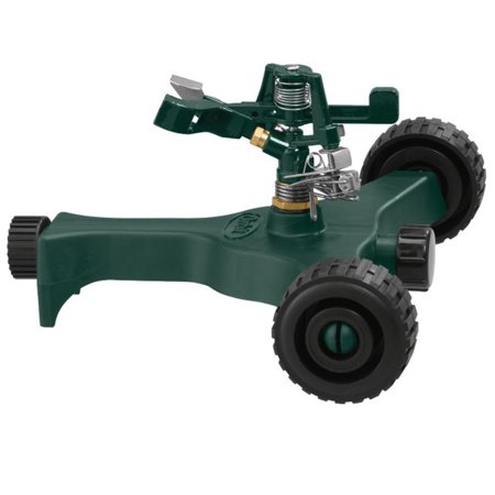 Orbit Plastic Wheeled Base Impact Sprinkler 5670 Sq Ft 1 Pack