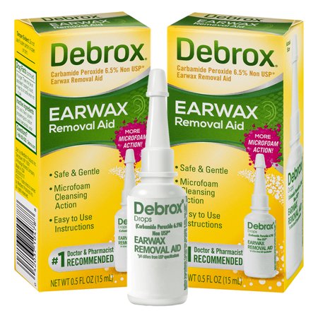 Debrox Ear Wax Removal Drops -BB 8/2026 - 12 pack