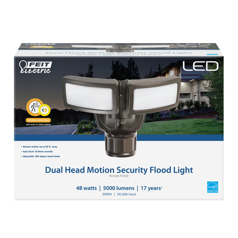 FLOODLIGHT ALUM MS BRNZ (Pack of 1)