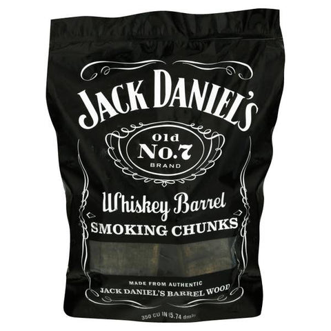 Jack Daniel's Whiskey Barrel All Natural Whiskey Oak Wood Smoking Chunks