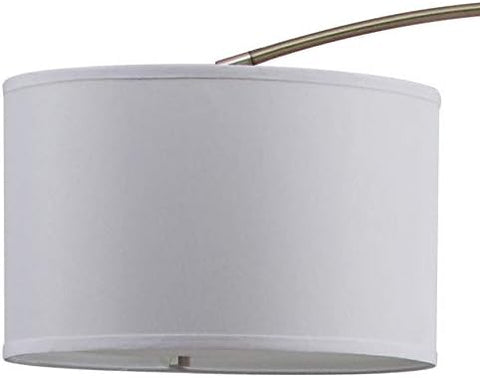 SAFAVIEH Polaris 84" Modern Chrome Arc Floor Lamp LIT4349A