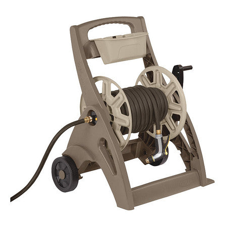 Garden Hose Reel,Free Standing,Resin