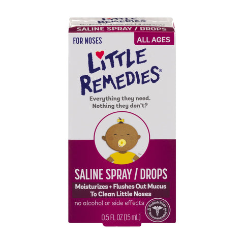 Saline Spray+Drops - BB 2/2026 - 3 pack
