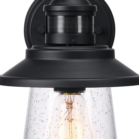 Globe Electric Mariner 1-Light Matte Black Wall Sconce