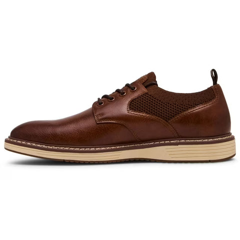 Steve Madden Men's P-Kenson Dress Shoe, Cognac, Size 10.5