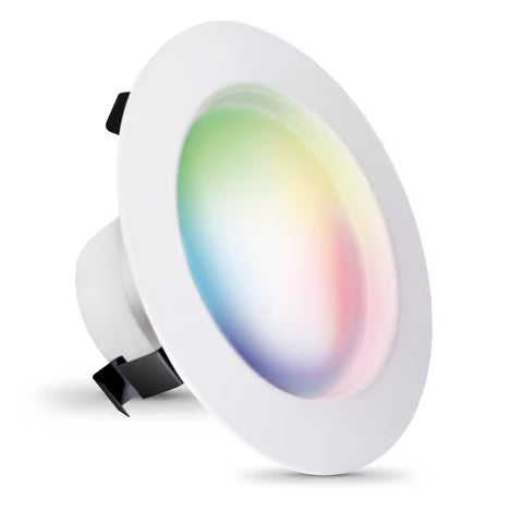 Feit Smart Home 5.1" Frost White Aluminum LED Smart Dimmable Recessed Downlight – 8W