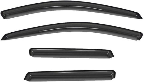 Rain Guards Compatible with Nissan Murano 03-08 Smoke 4Pcs