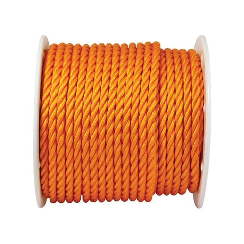 Koch Industries 1/2" x 200 Ft. Twisted Polypropylene Rope – Orange