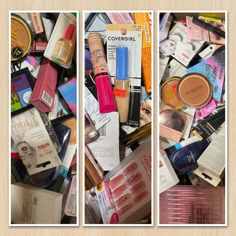 Make Up Cosmetic Mix - Wholesale (250-Piece Lot)