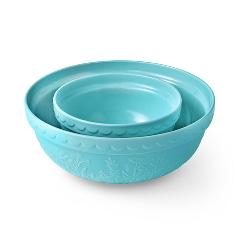 Member's Mark 2-Piece Floral Ceramic Prep & Serve Bowls