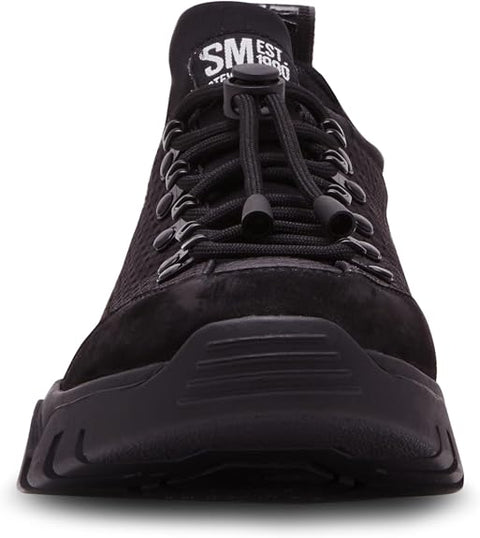Steve Madden Men's CHASELY Sneaker, Black/Black, Size 10