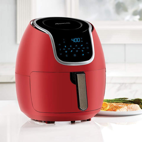 PowerXL Vortex Red 7 Qt Programmable Digital Air Fryer