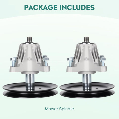 T1600 46-Inch Deck Spindle Assembly 618-06989 / 918-06989, 2-Pack