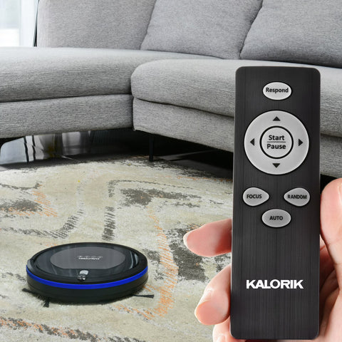 Kalorik Home Ionic Pure Air Robot Vacuum – Black & Gray