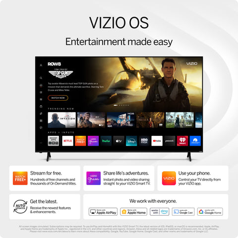 VIZIO 32" Class HD 720p LED Smart TV VHD32M-08