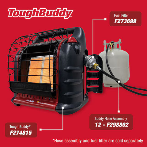 Big Buddy Pro Series 18,000 BTU Radiant Propane Outdoor Portable Heater