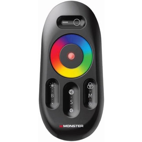 Monster Just Color It Up 6.5 Ft. Multicolored Plug-In LED Mood Light Strip Kit with Adapter - 2 Pack