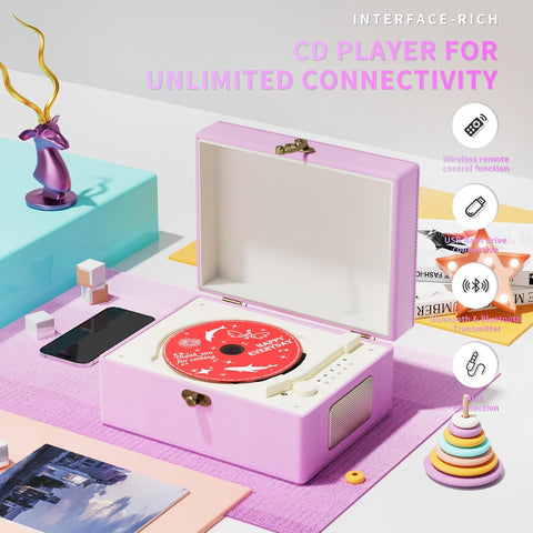 Yintiny Charge May Vary 1 Multifunctional Music Player (Purple)