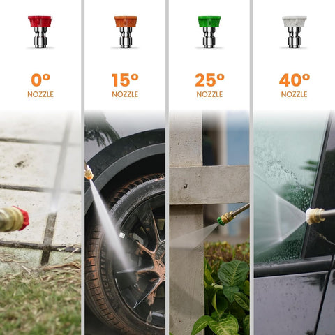 Giraffe Tools Grandfalls Retractable Wall Mount Pressure Washer G20, 65FT