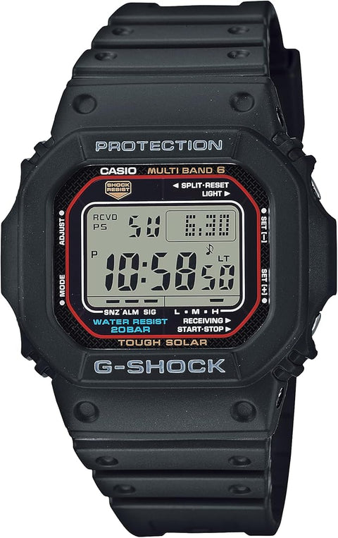 Casio Men's G-Shock Multi-Band Solar Atomic Watch Gwm5610-1 One Size