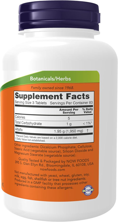 Alfalfa 650 mg – BB 1/2028 - 3 pack