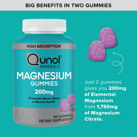 Magnesium Gummies- BB 6/2025 - 4 pack