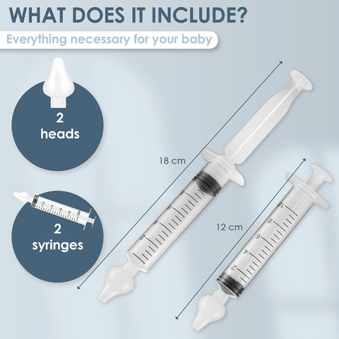 Bluet B Baby Nasal Syringe 2-Pack ( 4 total)