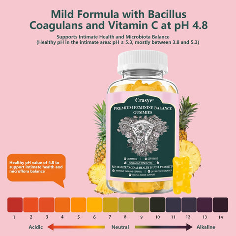 Feminine Balance Gummies- BB 7/2027 - 3 pack