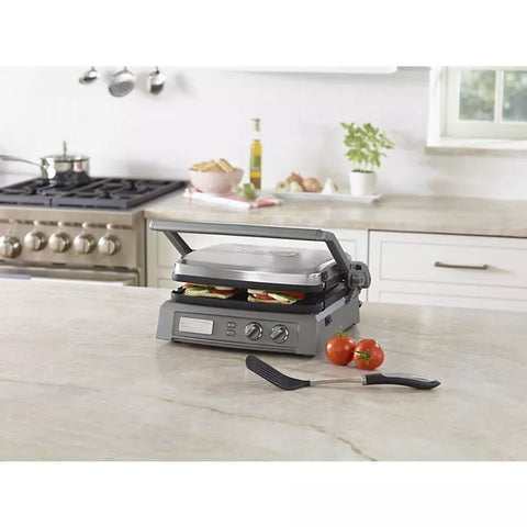 Cuisinart GR-150 Griddler Deluxe, Brushed Stainless