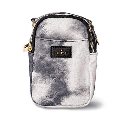 Kedzie Aura Crosstown Small Tie Dye Design Crossbody Bag Cell Phone Purse Tie Dye