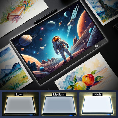 A3 LED Light Box for Tracing and Drawing