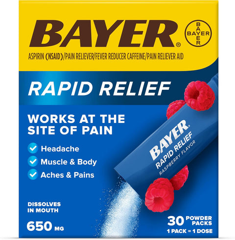 Bayer Rapid Relief - BB 8/2027 - 3 pack