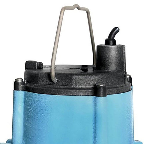 Little Giant 1/3 HP 2,760 GPH Cast Iron Diaphragm Switch Submersible Sump Pump, 10 Ft Cord