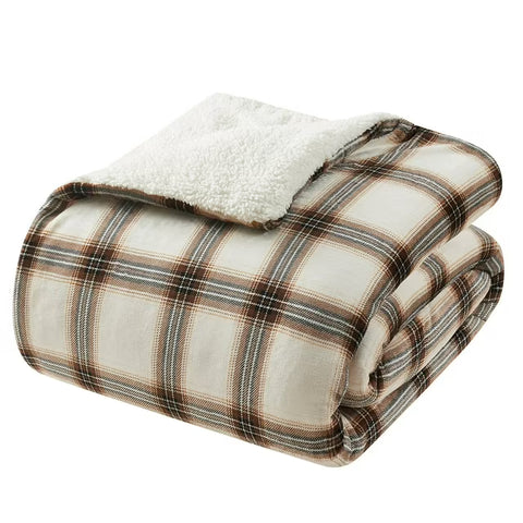 Member's Mark 3-Piece Printed Plush Comforter Set, King