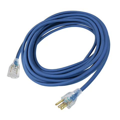 Ace Outdoor 50 Ft. Extension Cord 16/3 SJOW – Blue