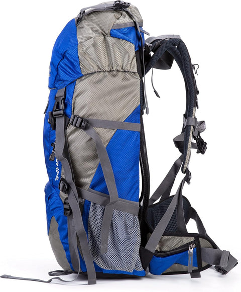 45L+5L Hiking Backpack (Blue)