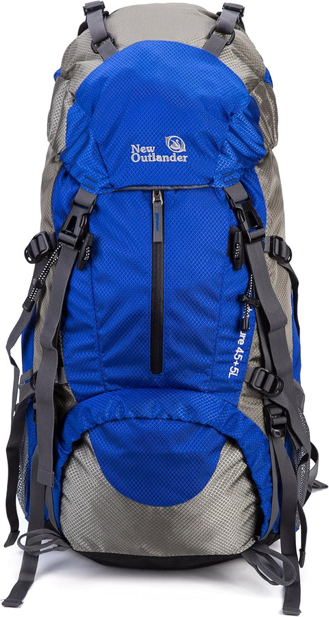 45L+5L Hiking Backpack (Blue)