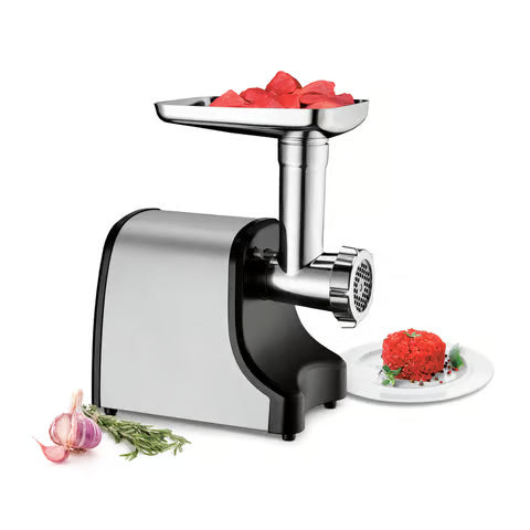 Cuisinart 3 Lb. Electric Meat Grinder, 1-Speed, Brushed Silver