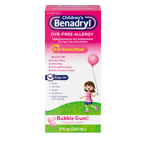 Children's Benadryl - BB 8/2026 - 3 Pack