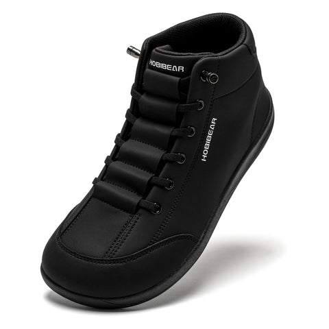 HOBIBEAR Barefoot Shoes Waterproof High-Top Casual Shoes - M9/W11