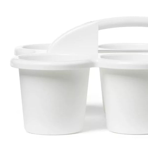 up&up™ Off White 6 Cup Caddy, Teacher Supplies - 8-Count Bulk Pack