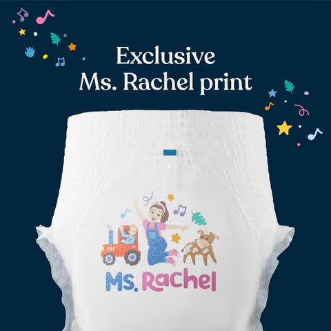 Millie Moon Ms Rachel Disposable Training Pants - Size 3T-4T - 108ct
