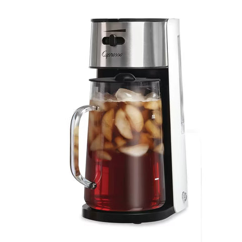 Capresso Iced Tea Maker with Glass Pitcher 624.02, Black