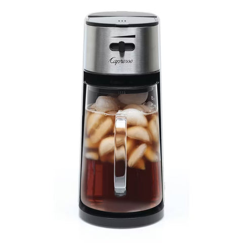 Capresso Iced Tea Maker with Glass Pitcher 624.02, Black