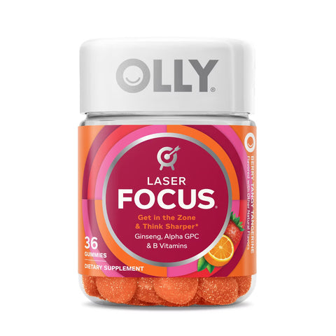 Olly Laser Focus Gummies – BB 7/2026 - 4 pack