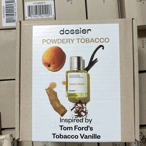 Dossier Eau De Parfum, Assorted 1.7 Oz Bottles (92-Piece Lot) - New