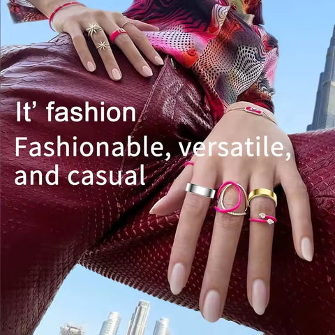 2026 Smart Ring Fitness Tracker – Bluetooth & 5ATM Water Resistance
