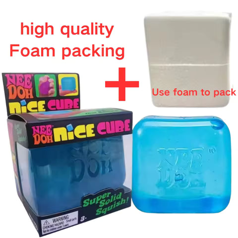 NeeDoh Nice Cube Stress Relief Fidget Toy for Kids & Adults